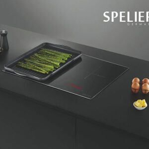 Bếp từ Spelier thiết kế lắp đặt âm giúp tiết kiệm diện tích cho không gian bếp